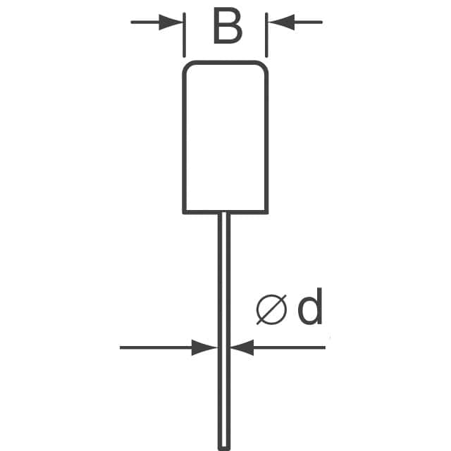 PME271Y610MR30 KEMET  Capacitores de polímero de tantalio